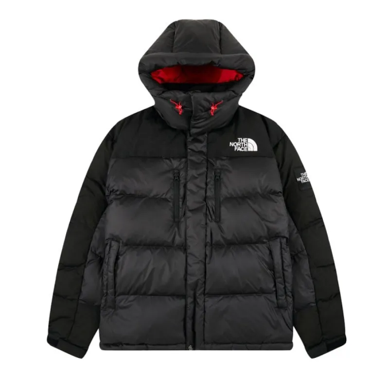 The North Face Black Box Himalayan Parka Black Red sold by Kong