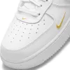 Nike Air Force 1 '07 LV8 White/Black-Metallic Gold-White sold by Kong
