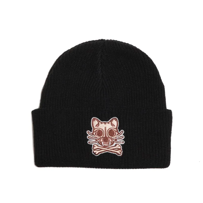 Kong x Insane Cat & Bones Beanie Black sold by Kong