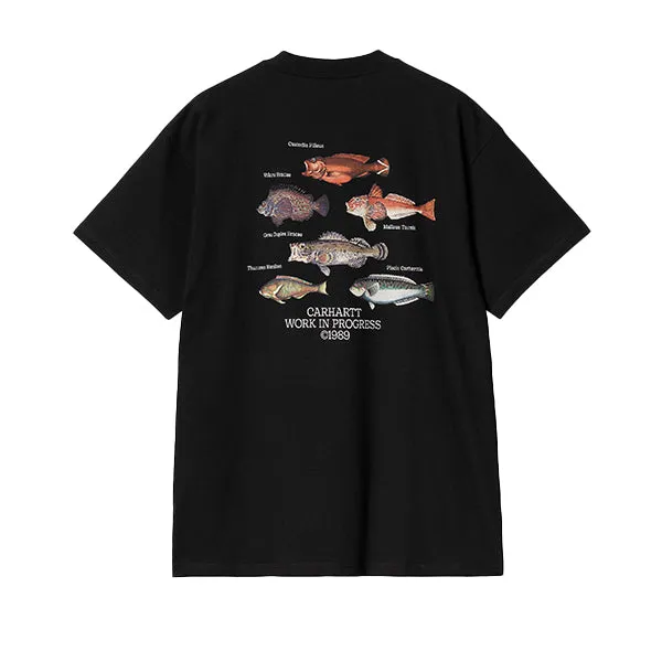 Carhartt WIP SS Fish T shirt Black sold by Kong product image thumbnail 2