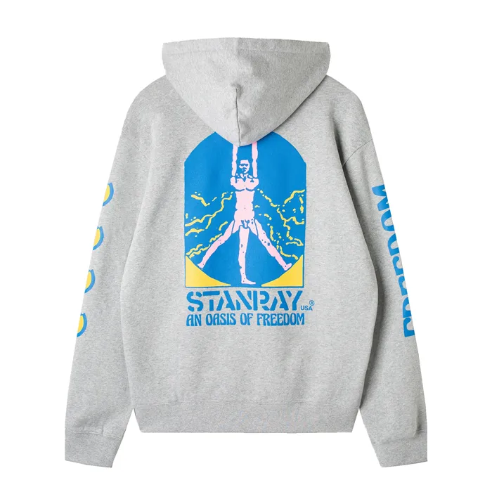 Stan Ray Oasis Of Freedom Hood Grey Heather sold by Kong product image thumbnail 2