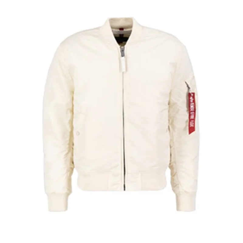 Alpha Industries MA1 VF59 Orange Lining Stream White sold by Kong