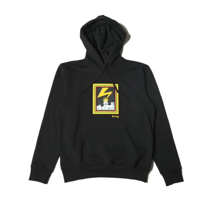 Kong Castle Hoodie Black made by Kong