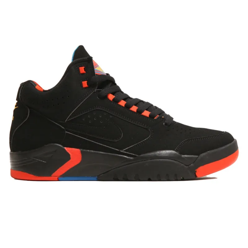 Nike Air Flight Lite Mid Black/Black-Team Orange-Imperial Blue sold by Kong