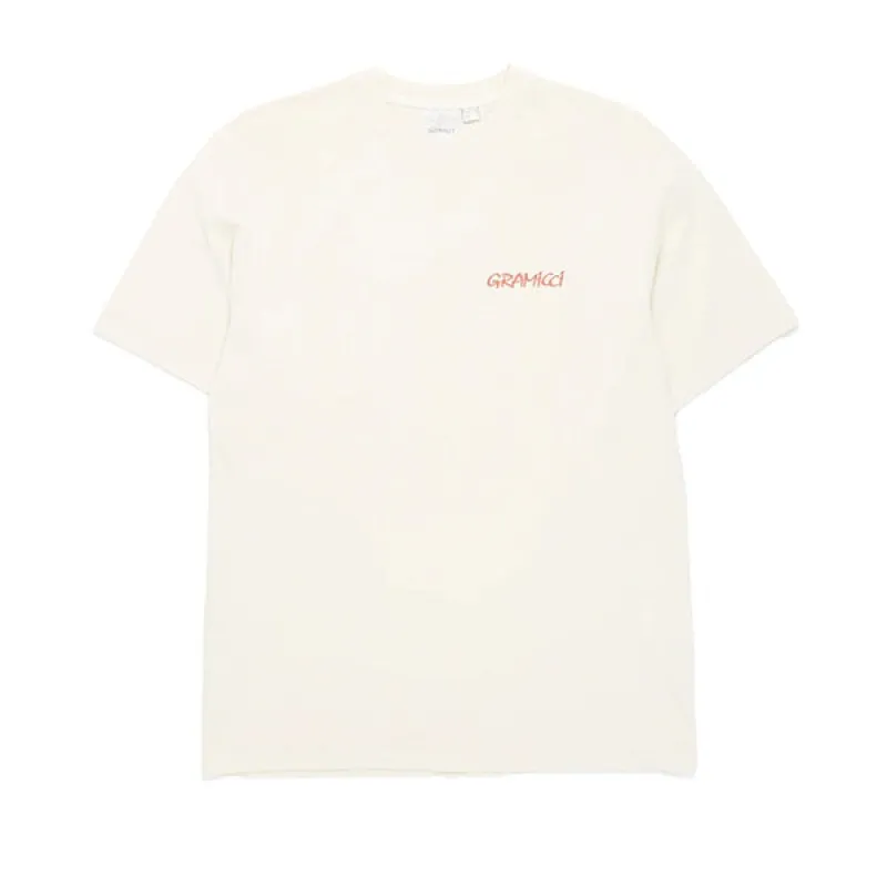 Gramicci Carabiner T Shirt Sand Pigment sold by Kong