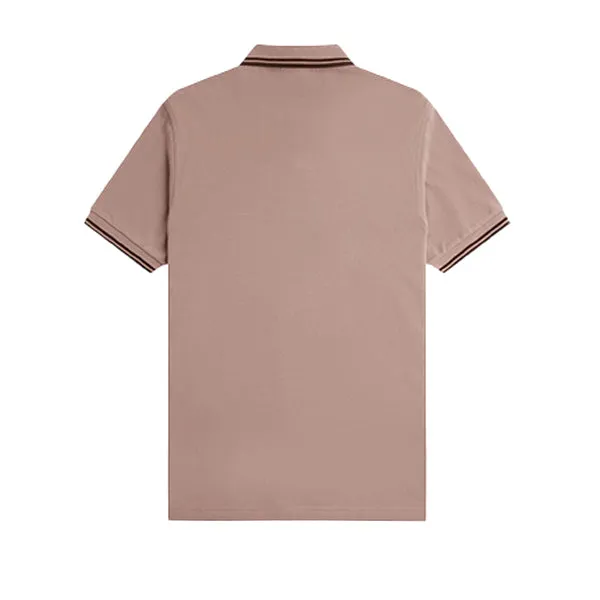 Fred Perry Twin Tipped Shirt Dark Pink sold by Kong product image thumbnail 2