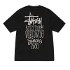 Stussy Built Tough Pig Dyed Tee Black sold by Kong