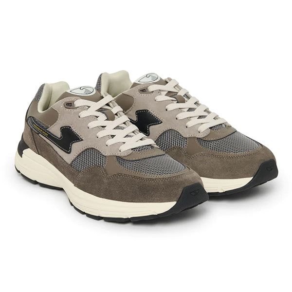 Stepney Workers Club Amiel S Strike Suede Mix Grey sold by Kong product image thumbnail 3