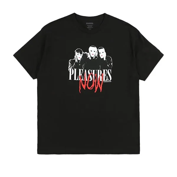 Pleasures Masks T shirt Black sold by Kong
