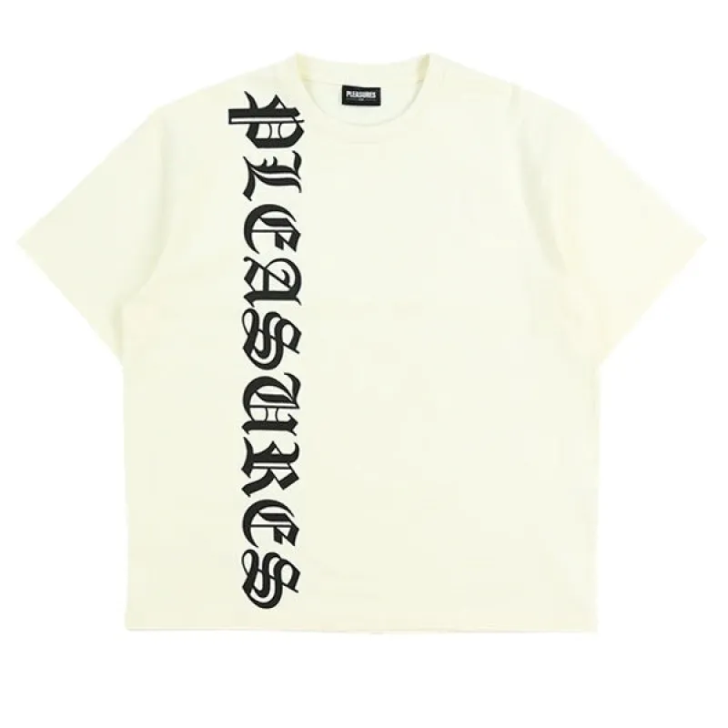 Pleasures Knight Heavyweight T Shirt Vintage White sold by Kong