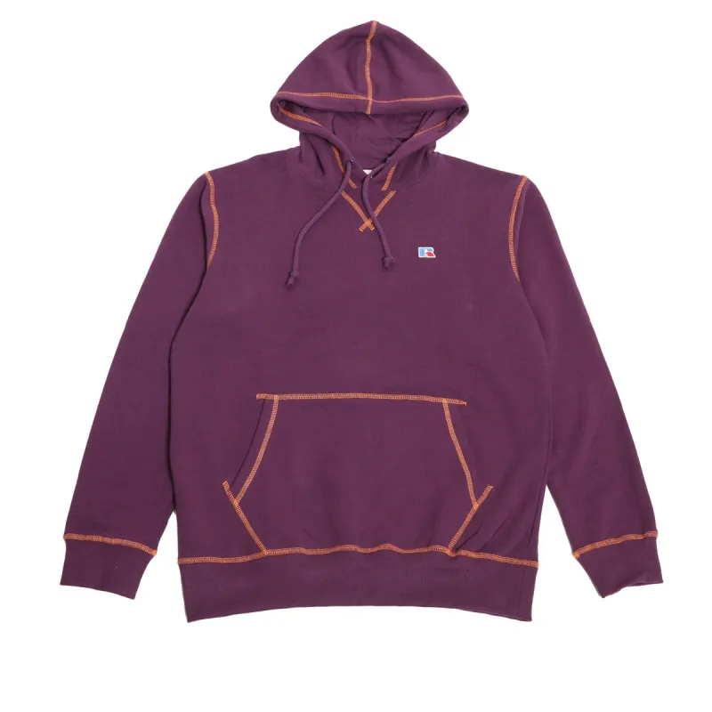 Russell Athletic Eugene Hoody Deep Purple sold by Kong