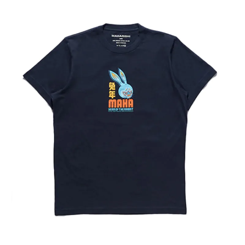 Maharishi Year Of The Rabbit T Shirt Navy sold by Kong