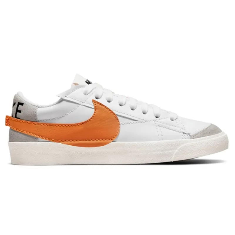 Nike Blazer Low '77 Jumbo White Alpha Orange Grey Fog sold by Kong