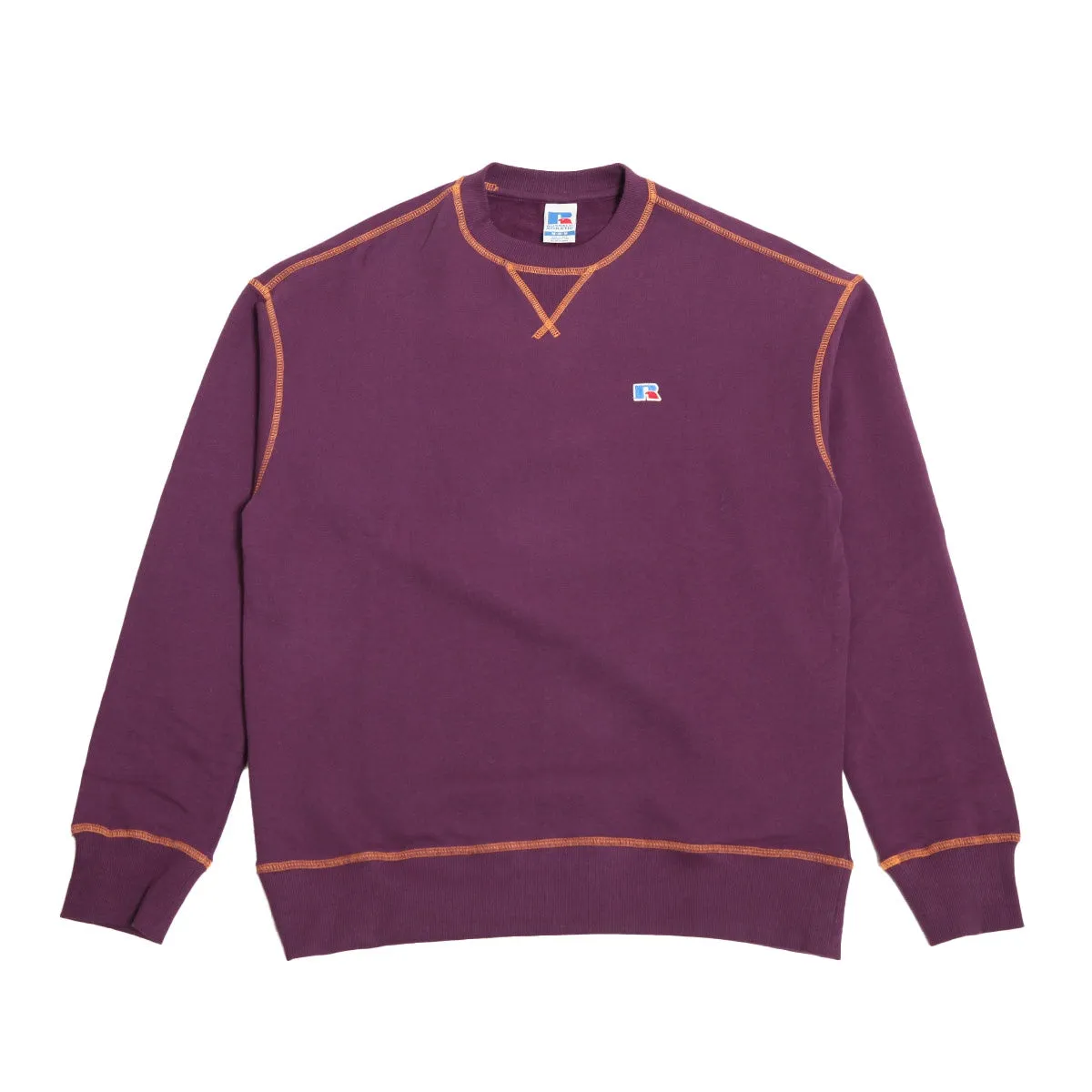 Russell Athletic Collum Crewneck Sweatshirt Deep Purple sold by Kong