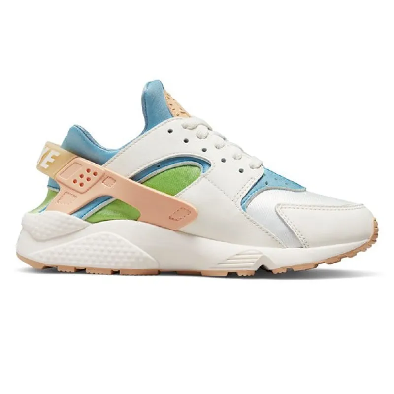 Nike W Air Huarache SE Sail Artic Orange Worn Blue sold by Kong