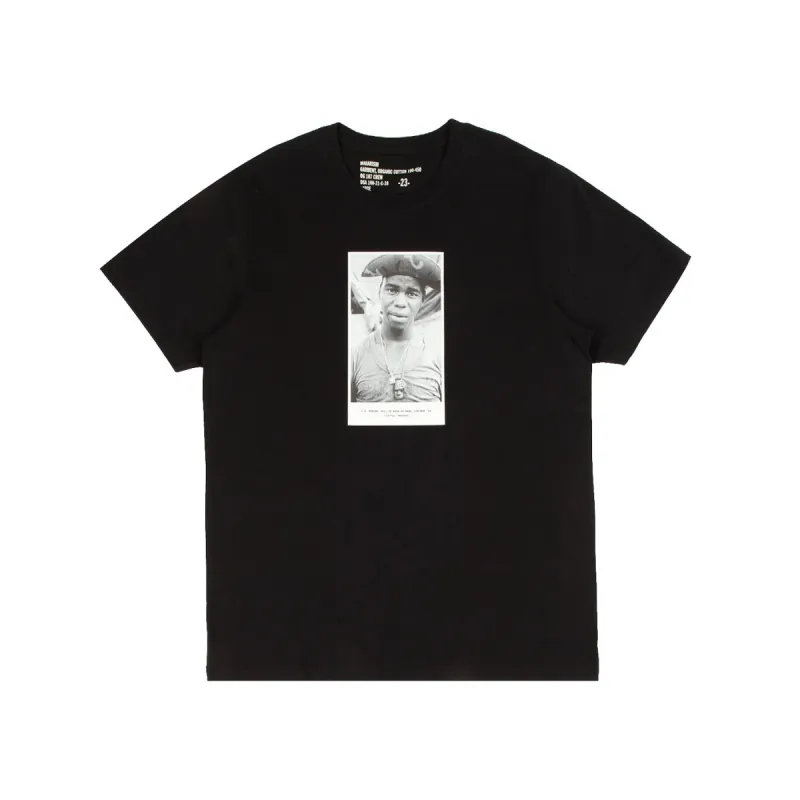 Maharishi Vietnam '68 Tim Page T-Shirt Organic Jersey 190 Black sold by Kong