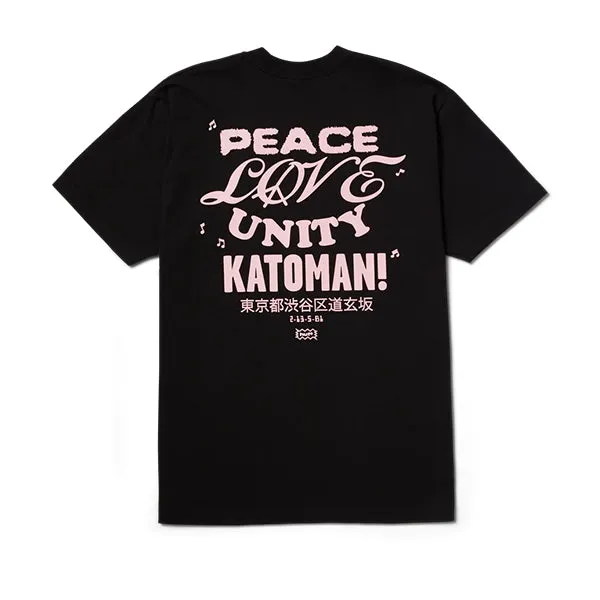 Huf SS Beat Cafe T shirt Black sold by Kong product image thumbnail 2