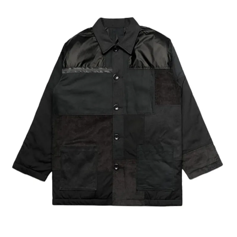 Maharishi Patchwork Donkey Jacket Black sold by Kong