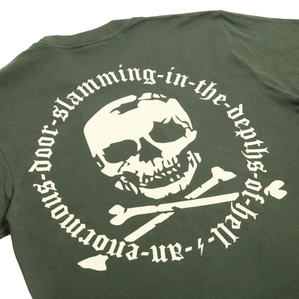 Kong Depths Of Hell T Shirt Bottle Green sold by Kong product image thumbnail 3