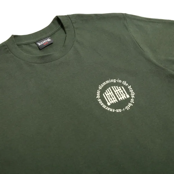 Kong Depths Of Hell T Shirt Bottle Green sold by Kong product image thumbnail 4