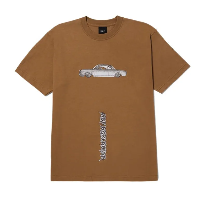 Huf Car Club T Shirt Camel sold by Kong