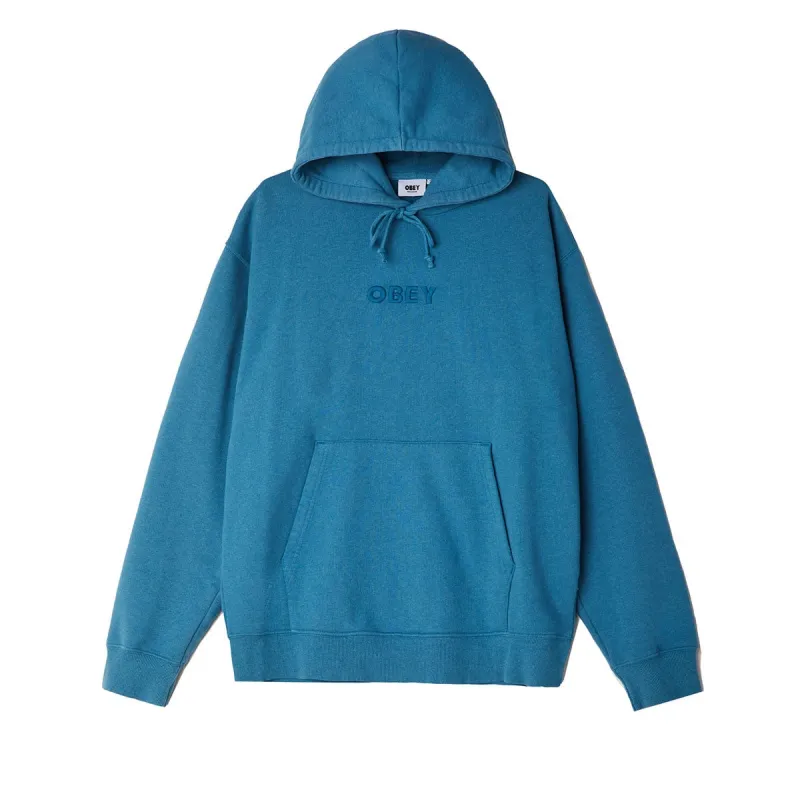 Obey Bold Ideals Hood Deep Ocean sold by Kong