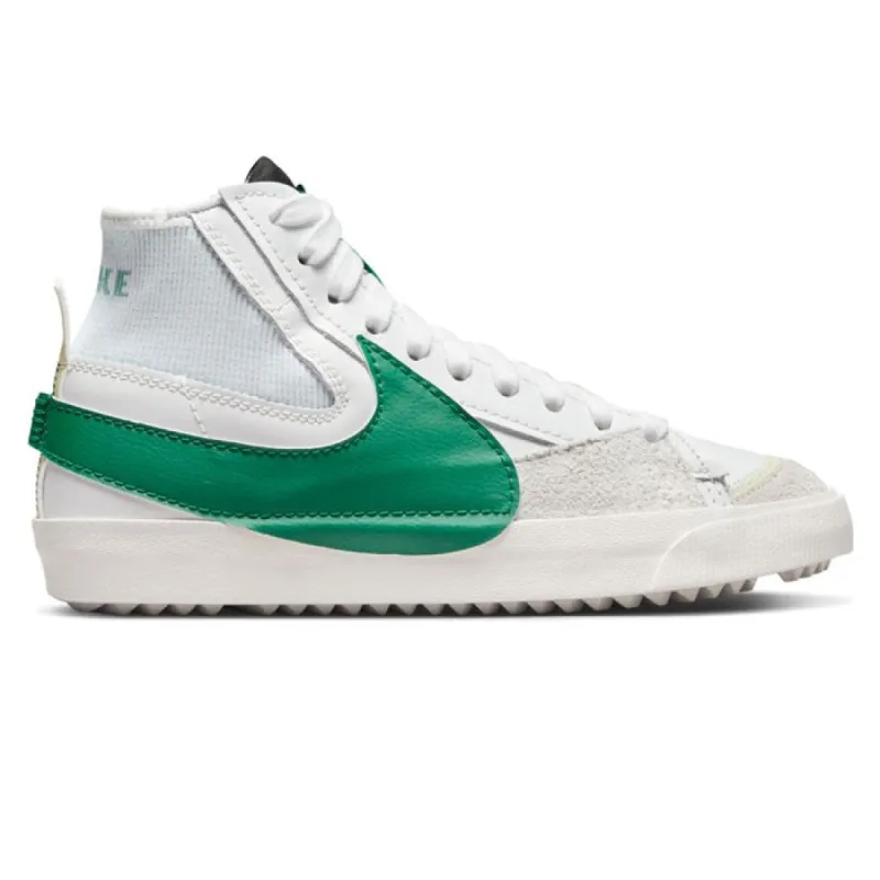 Nike Blazer Mid '77 Jumbo Summit White/Malachite-Blackened Blue sold by Kong