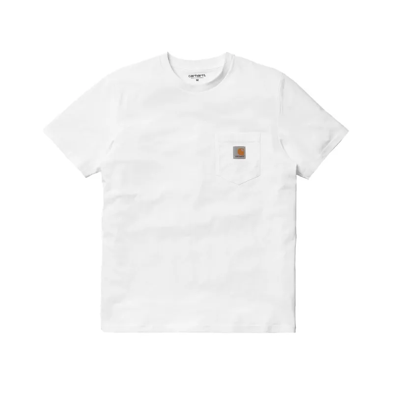 Carhartt WIP S/S Pocket T-Shirt White sold by Kong