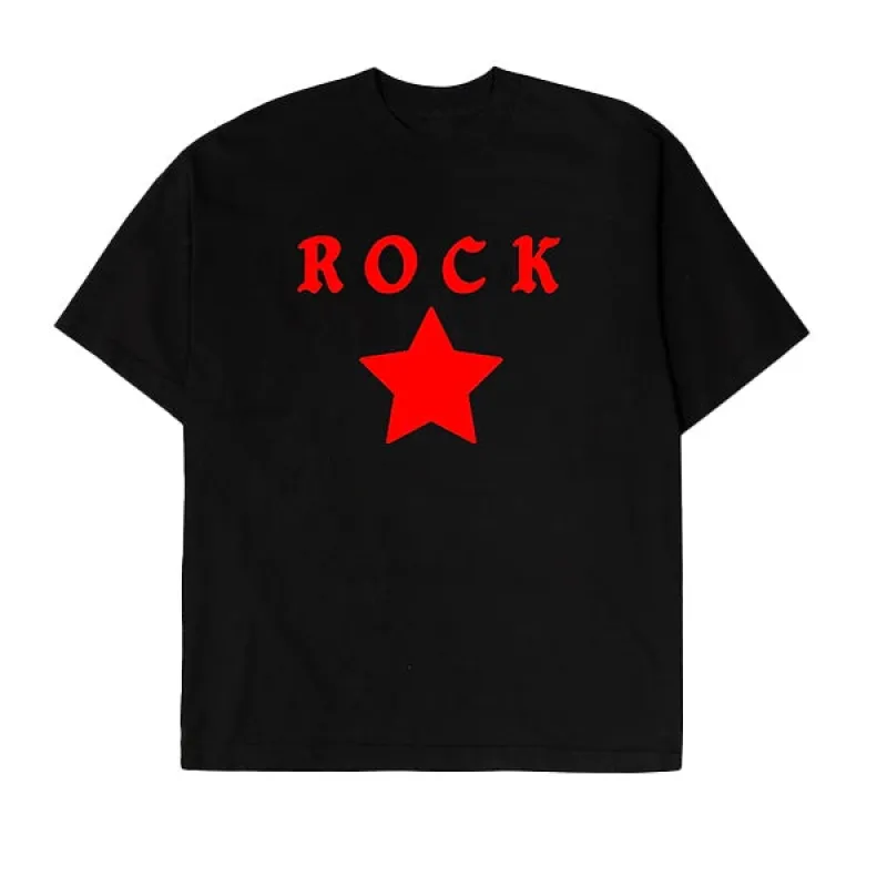 Pleasures Rockstar T Shirt Black made by Kong