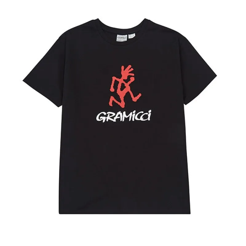 Gramicci Logo T Shirt Black sold by Kong