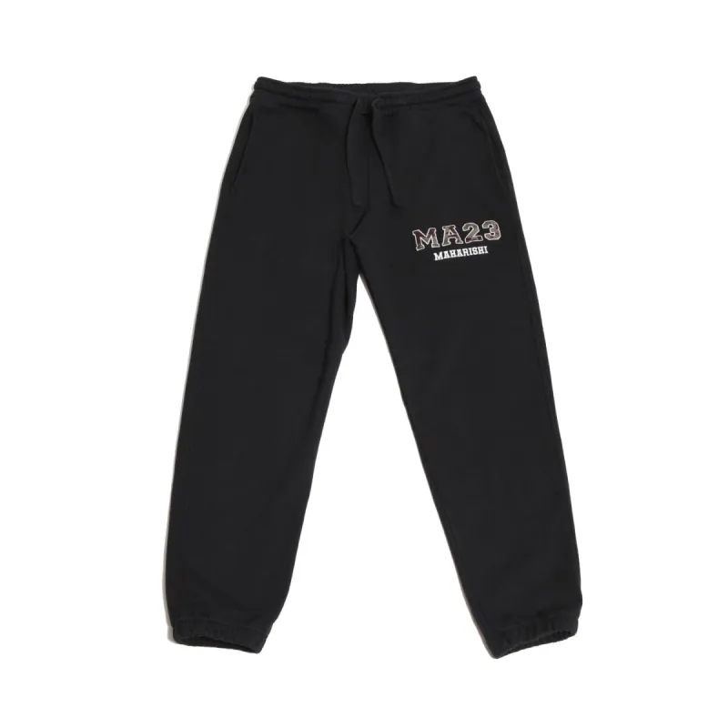 Maharishi MA23 Embroidered Sweatpants Black sold by Kong