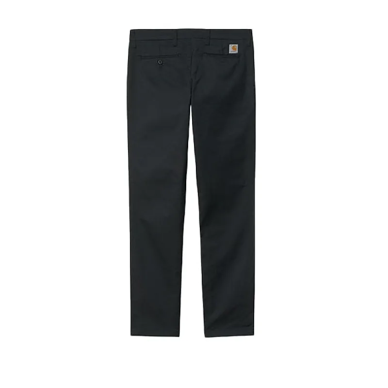 Carhartt WIP Sid Pant Black Rinsed SS24 sold by Kong