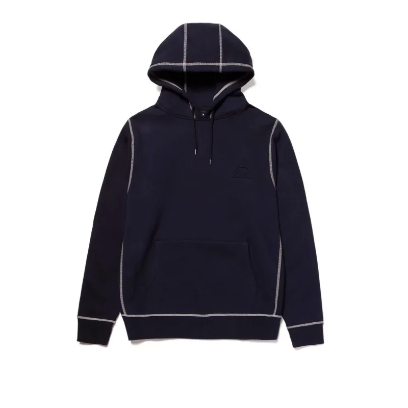 HUF Triple Triangle Embossed Hoodie Navy sold by Kong