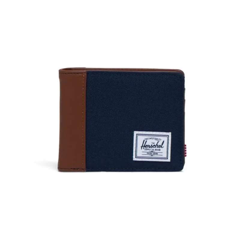 Herschel Hank Wallet Navy Tan sold by Kong