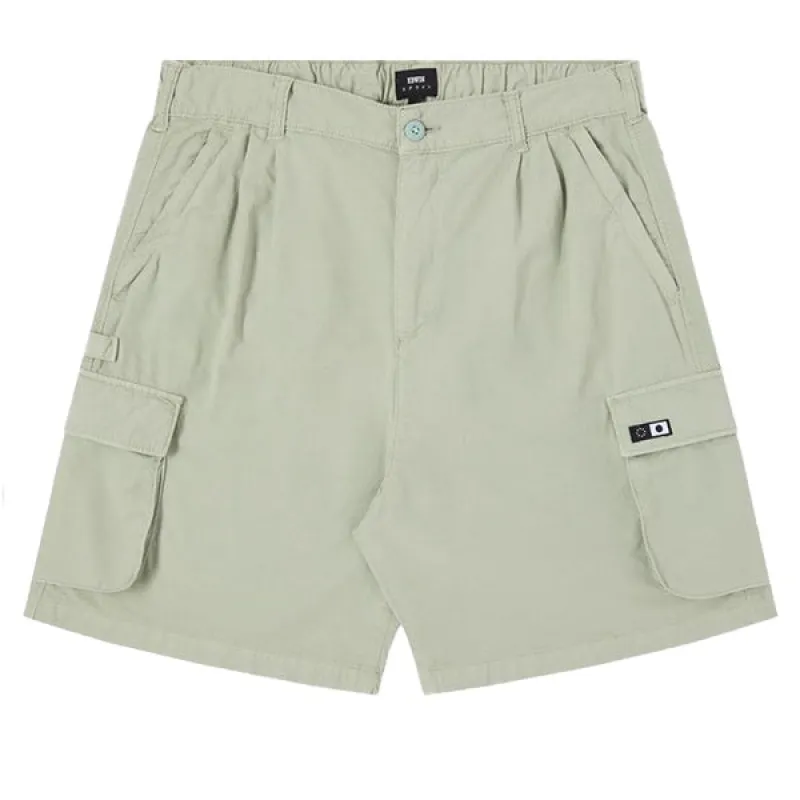 Edwin Ringe Cargo Short PFD Summer Compact Twill Desert Sage sold by Kong