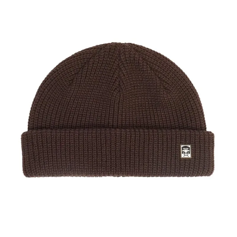 Obey Micro Beanie Java Brown sold by Kong
