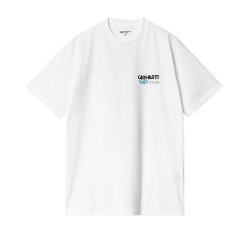 Carhartt WIP SS Contact Sheet T shirt White sold by Kong