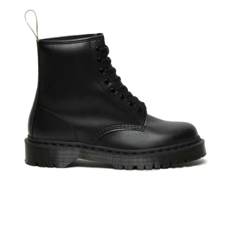 Dr. Martens 1460 Vegan Bex Mono Ankle Boots Black Felix Rub Off sold by Kong