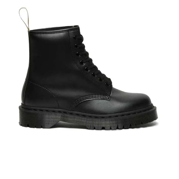 Dr. Martens 1460 Vegan Bex Mono Ankle Boots Black Felix Rub Off sold by Kong