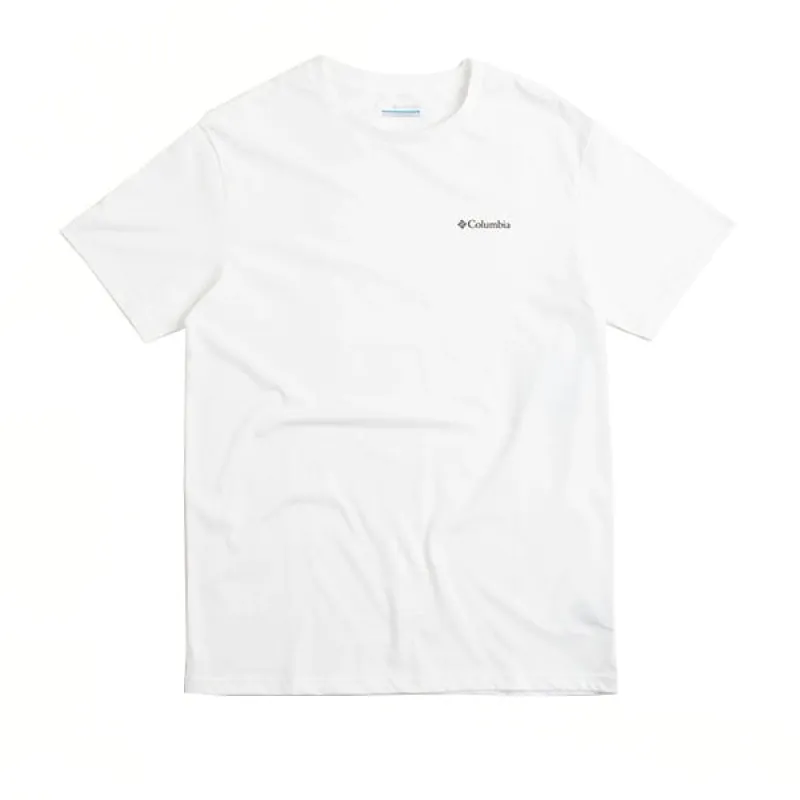 Columbia CSC Basic Logo Short Sleeve T Shirt White sold by Kong
