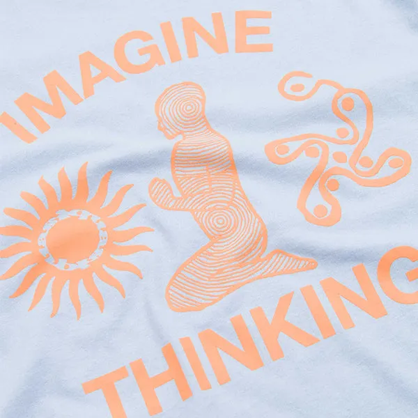 Quasi Namaste Tee Carolina Blue sold by Kong product image thumbnail 2