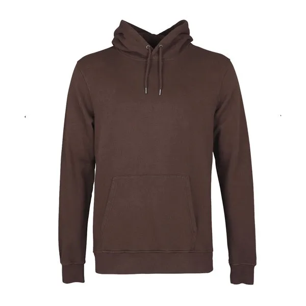 Colorful Standard Classic Organic Hood Coffee Brown sold by Kong