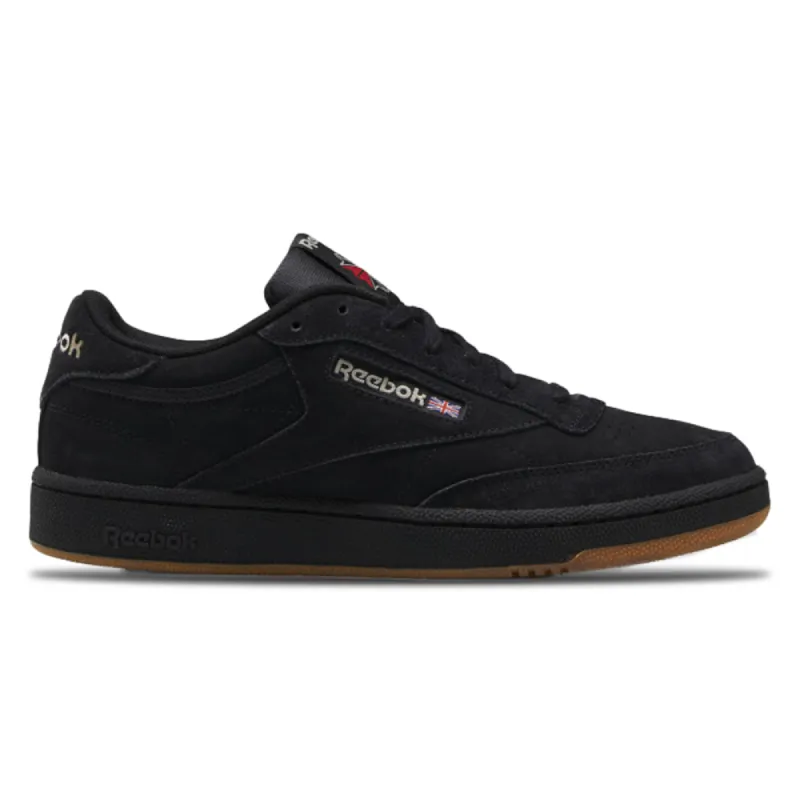 Reebok Club C 85 Core Black / Modern Beige / Reebok Rubber Gum sold by Kong
