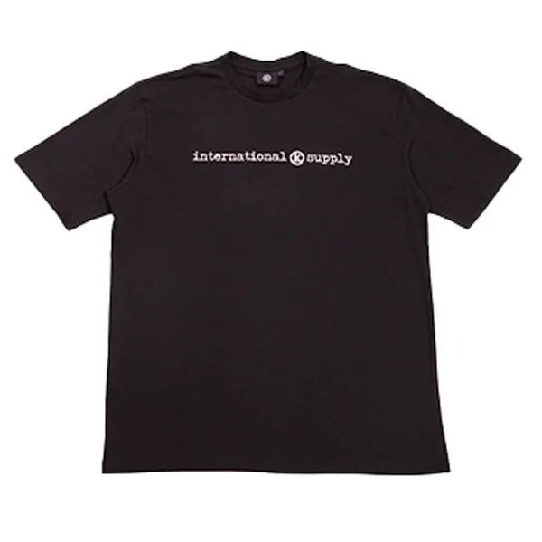 Kong International Supply T shirt Black sold by Kong