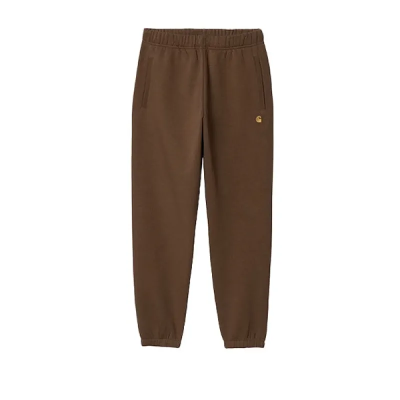 Carhartt WIP Chase Sweat Pant Tamarind Gold sold by Kong