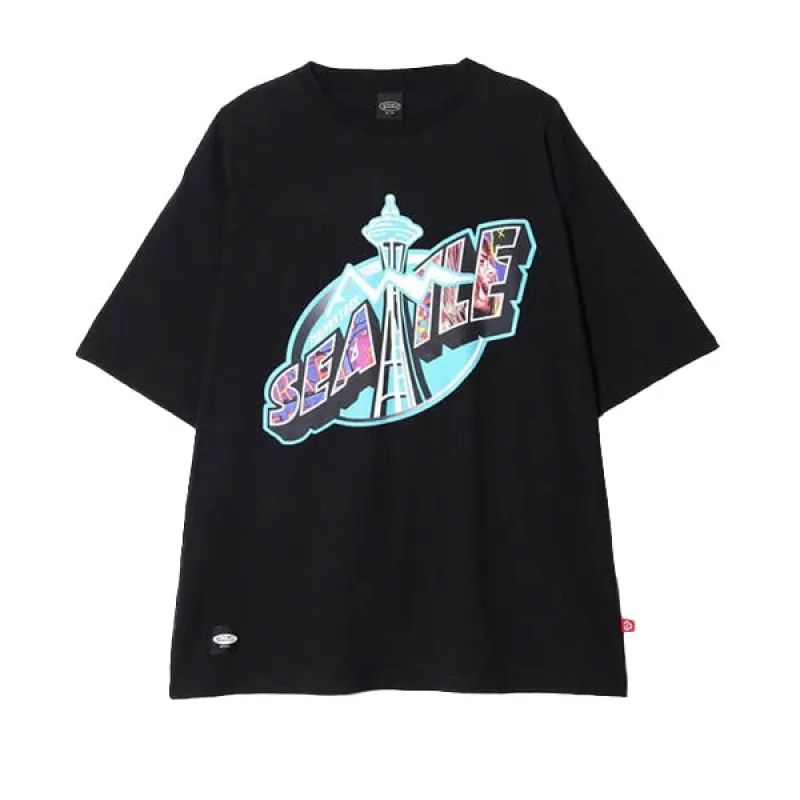 Manastash Re Ctn T Shirt Essential Black sold by Kong