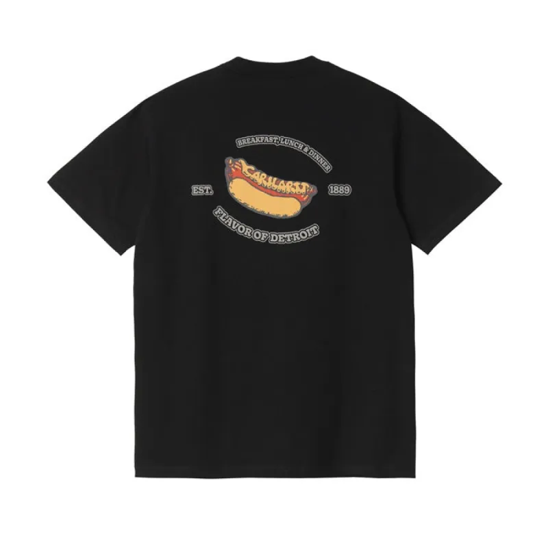 Carhartt WIP Flavour T shirt Black sold by Kong