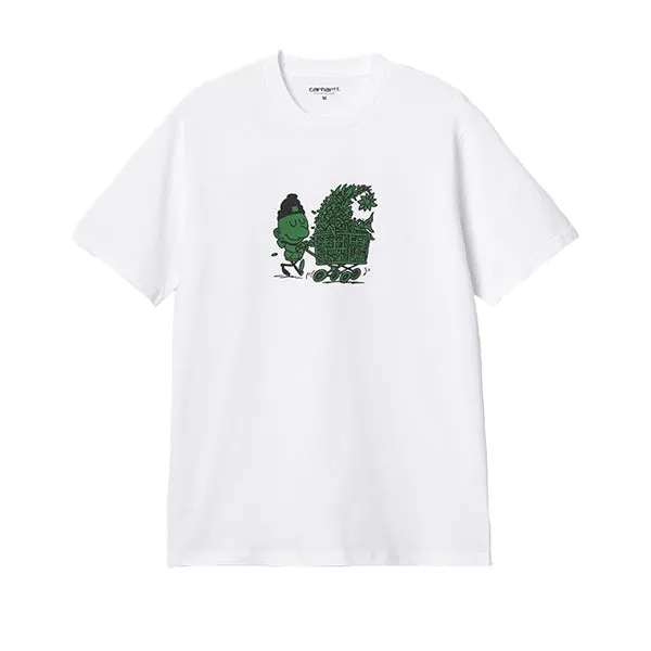 Carhartt WIP SS Shopper T-Shirt White sold by Kong