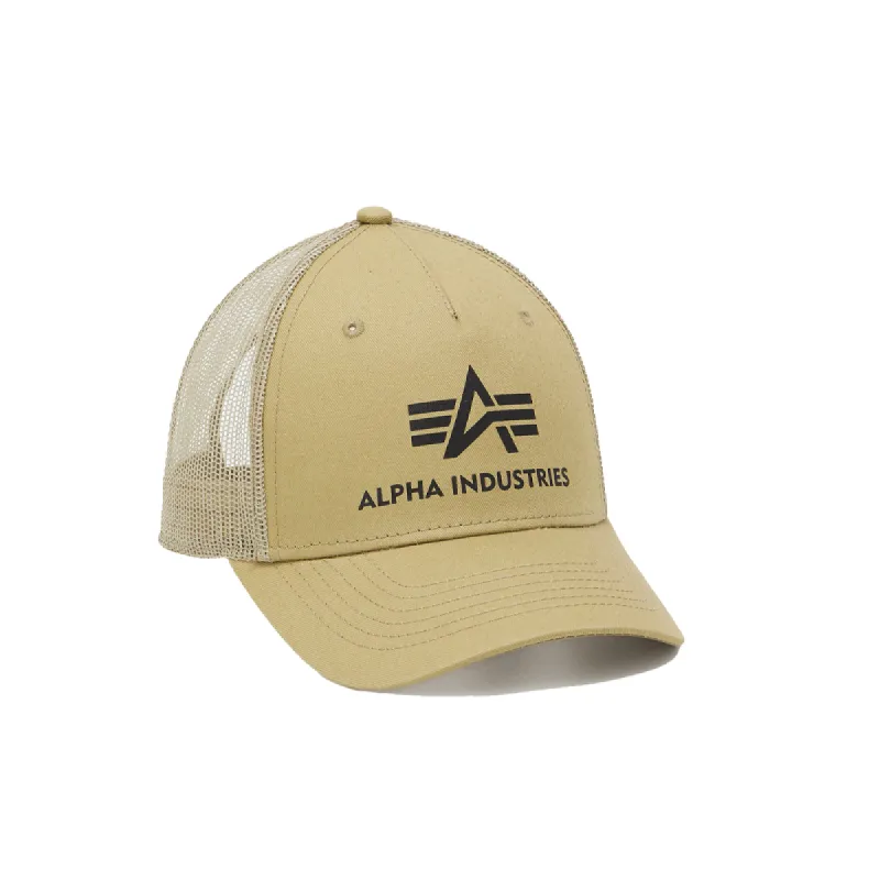 Alpha Industries Basic Trucker Cap Sand sold by Kong
