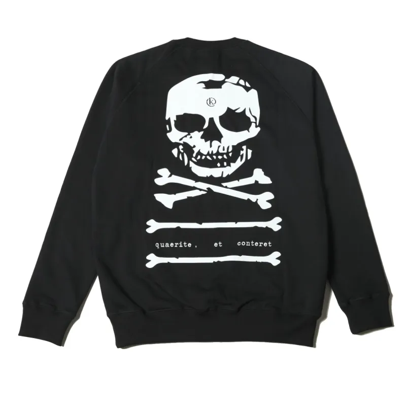Kong Big Skull Sweatshirt Black made by Kong